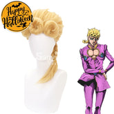 Anime Jojo’s Bizarre Adventure Cosplay Giorno Giovanna Wig Wigs
